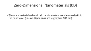 Nanomaterials | PPTX