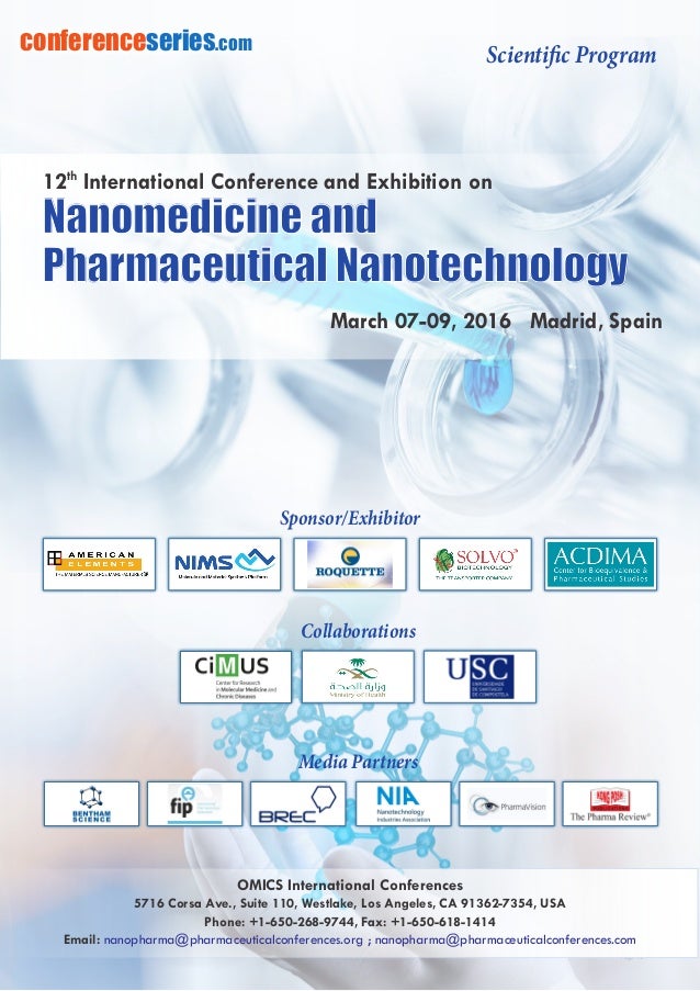 14th International Conference and Exhibition on Nanomedicine and Phar…