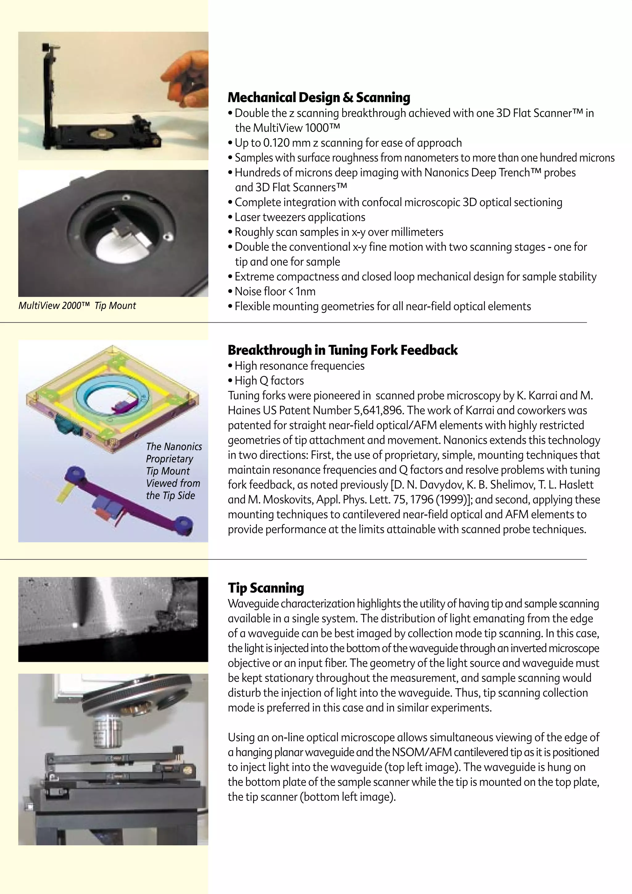 Nanonics Raman MultiProbe PDF Physics Science