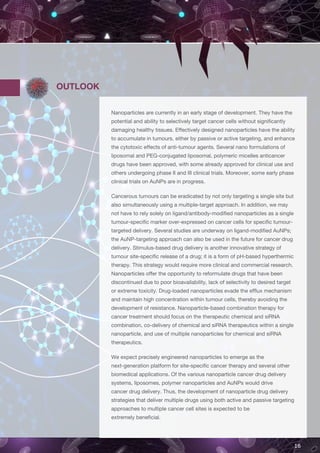 Nanoparticle Drug Delivery Systems for Cancer Treatment | PDF