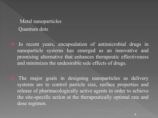 Nanoparticles based drug delivery systems for treatment of | PPTX