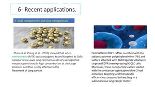 Nanoparticles in lung cancer treatment and diagnosis. | PPTX
