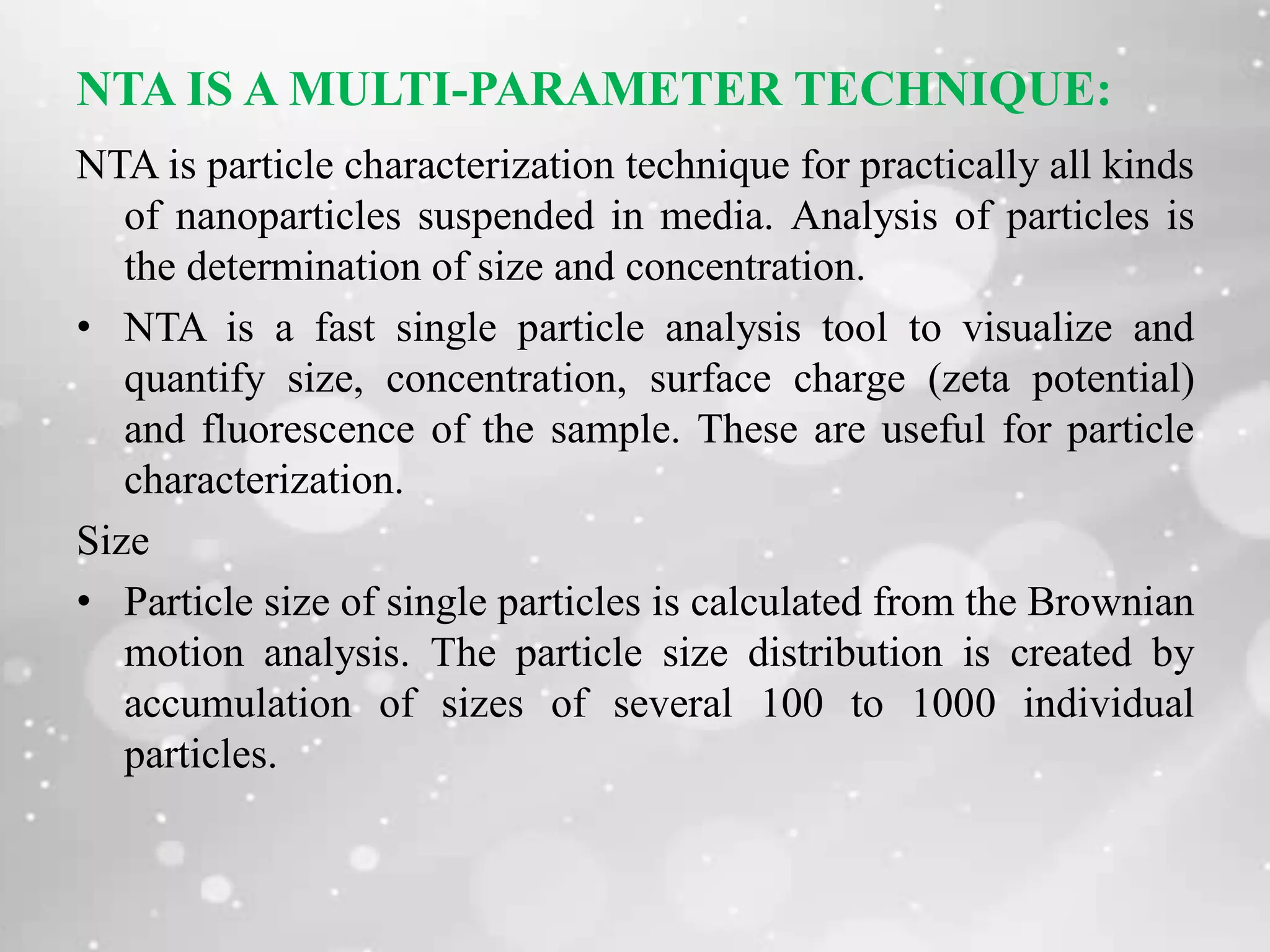 Nanoparticle tracking analysis | PDF