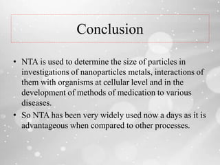 Nanoparticle tracking analysis | PDF