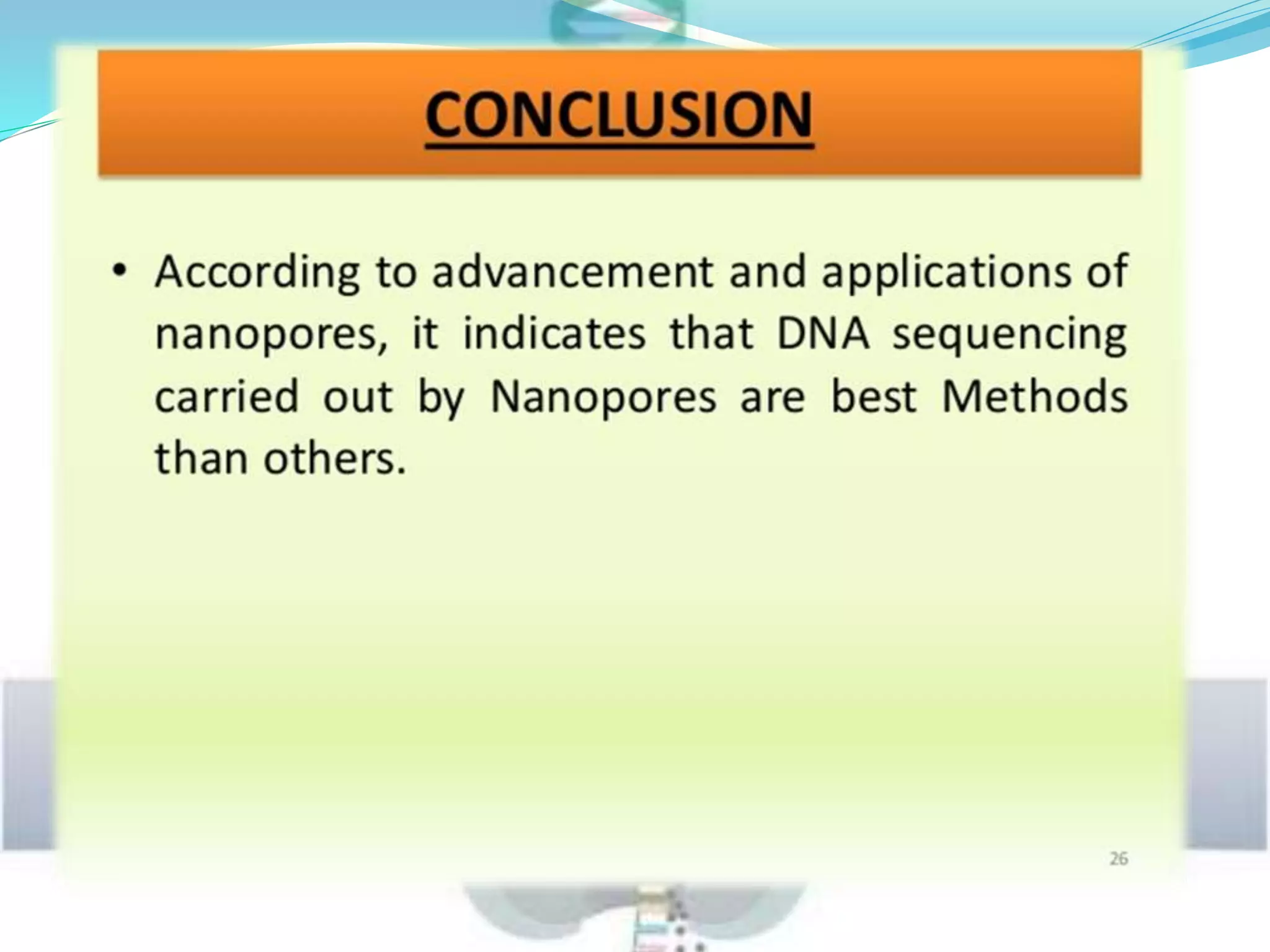 Nanopore sequencing | PPTX | Chemistry | Science