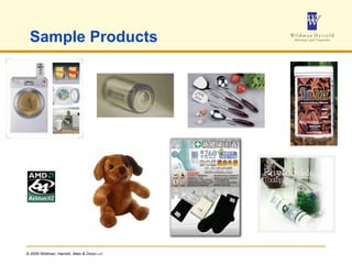 Sample Products 