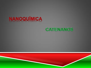 Nanoquímica Catenanos