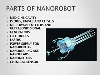 Mircowave Emitter Nanorobotics future era of medicines | PPTX