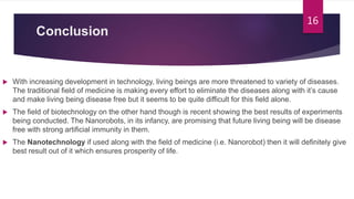 Nanorobot in human body
