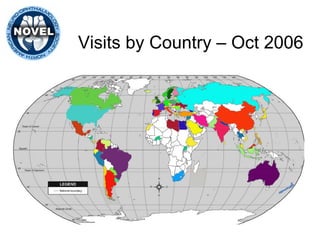 Visits by Country – Oct 2006 