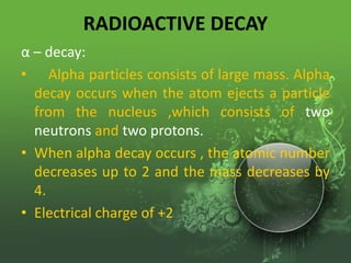 Radiation basics and radiation damage | PPTX