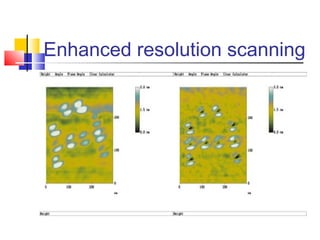 Enhanced resolution scanning
 