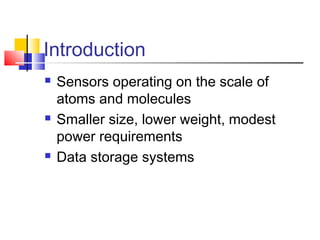 Nanosensors | PPT
