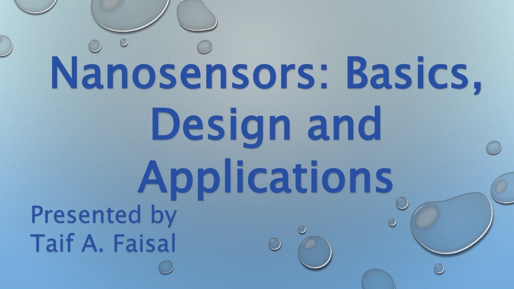 Nanosensors basics, design and applications