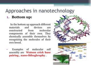 Nanotechnology ppt
