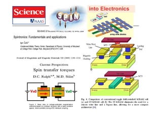 Nanotechnology : From Concept to Applications for ICT