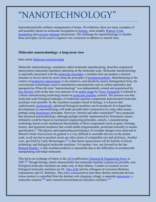 Nanotechnology