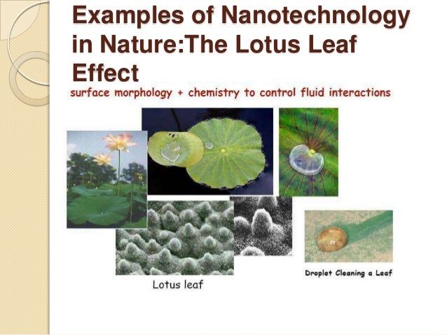 examples of nanotechnology