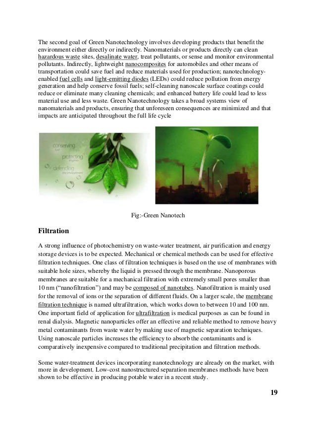 Green nanotechnology ppt picture