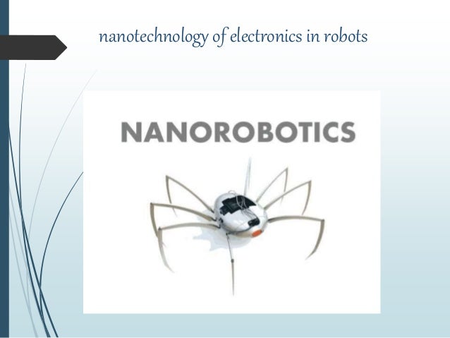 nanotechnology and robotics