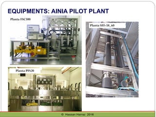 Planta FSC500
EQUIPMENTS: AINIA PILOT PLANT
Planta PFS20
Planta SFF-58_60
 