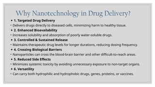 Nanotechnology in drug delivery masters of.pptx