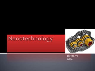 Nanotechnology Jeevan mc sullia 