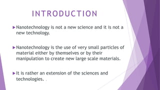 Nanotechnology in CIVIL ENGINEERING AND CONSTRUCTION | PPTX