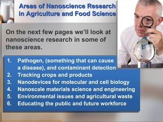 Nanotechnology in Agriculture and Food Technology | PDF
