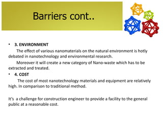 Nanotechnology in building construction materials | PDF