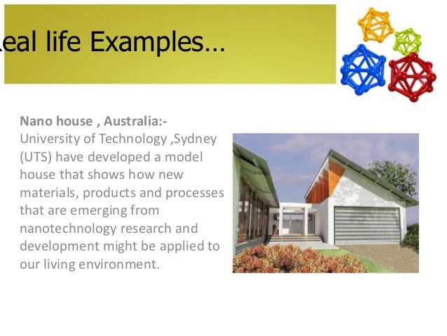 nanotechnology in building construction materials construction technology examples