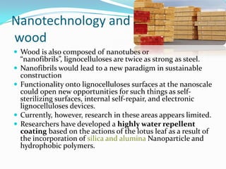 Nanotechnology In Civil Engineering | PPTX