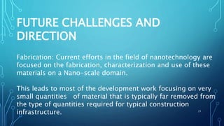 Nano Technology in Civil Engineering | PPTX