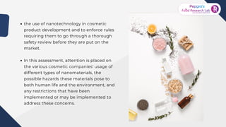 Nano Technology In Cosmetic Product Development - FoodResearchLab | PDF