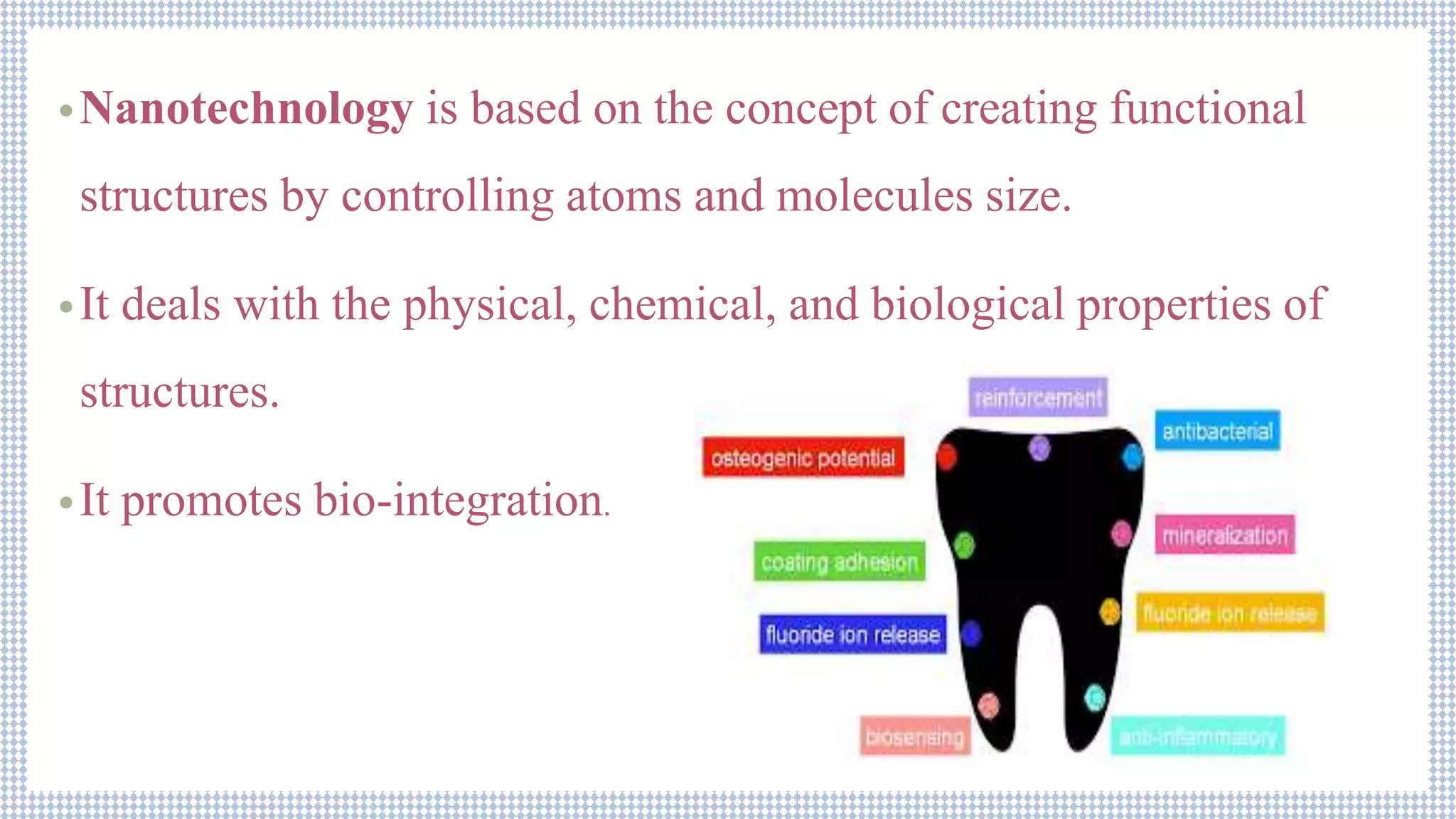 Nanotechnology in Dentistry .pptx