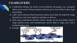 Nanotechnology in drug delivery | PPTX