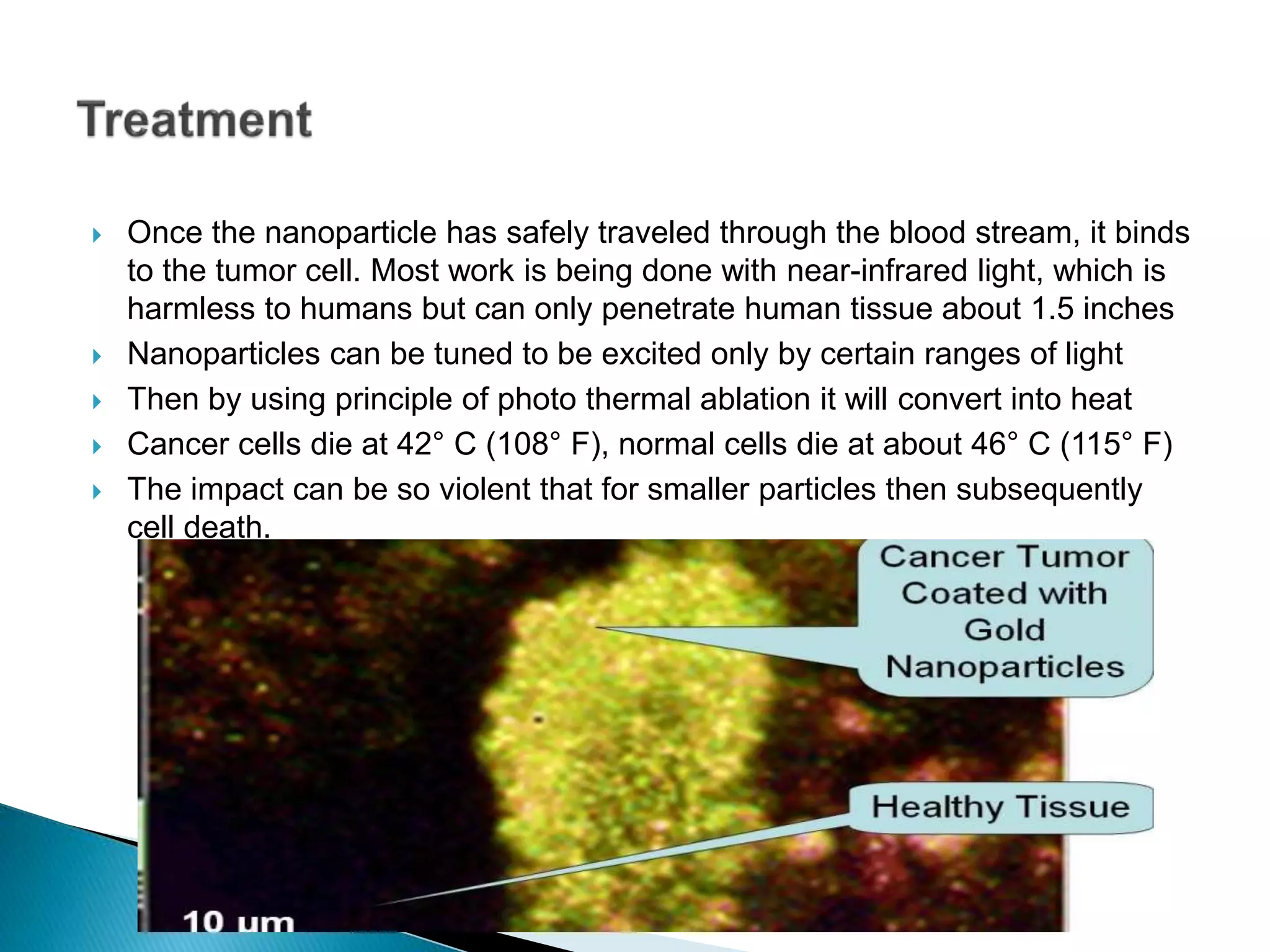 Nanotechnology in treatment of cancer | PPTX