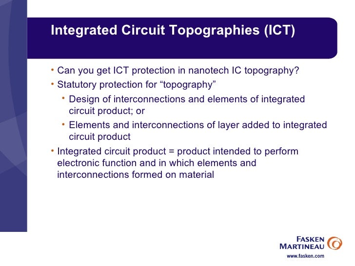 Nanotechnology Law The Legal Issues