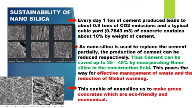 Nanotechnology & Nano materials in concrete | PPTX