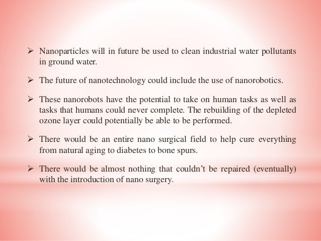 Nanotechnology essay
