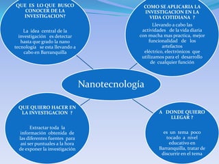 Nanotecnologia
