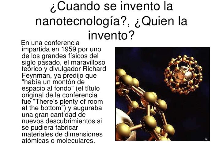 En Que Año Se Creo La Nanotecnologia
