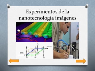 Experimentos de la
nanotecnología imágenes
 