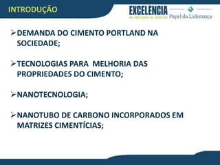 Nanotecnologia Aplicada a Materiais da Construção Civil Matrizes  Cimentícias – ISSN 1678-0817 Qualis B2