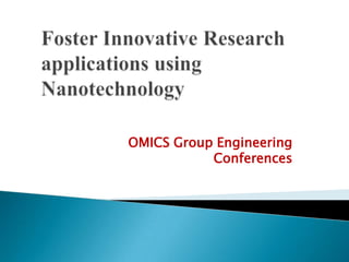 OMICS Group Engineering
Conferences
 