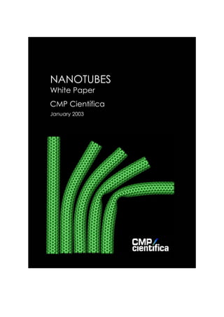 NANOTUBES
White Paper
CMP Científica
January 2003
 