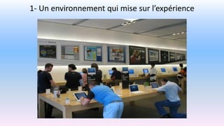 1- Un environnement qui mise sur l’expérience
 