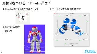 26
Ĥ Timeline 2/4
4. Timelineܥå֥륯å
5. ܥåȤ
å
6. `ǸvӤ
 