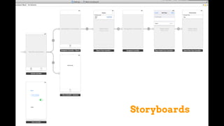 Storyboards
 
