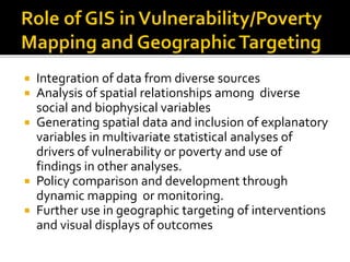 Vulnerable Groups and Communities in The Context of Adaptation and Development Planning & Implementation: Identification and Targeting at Different Scales, Best Available Methods and Data, Best Practices